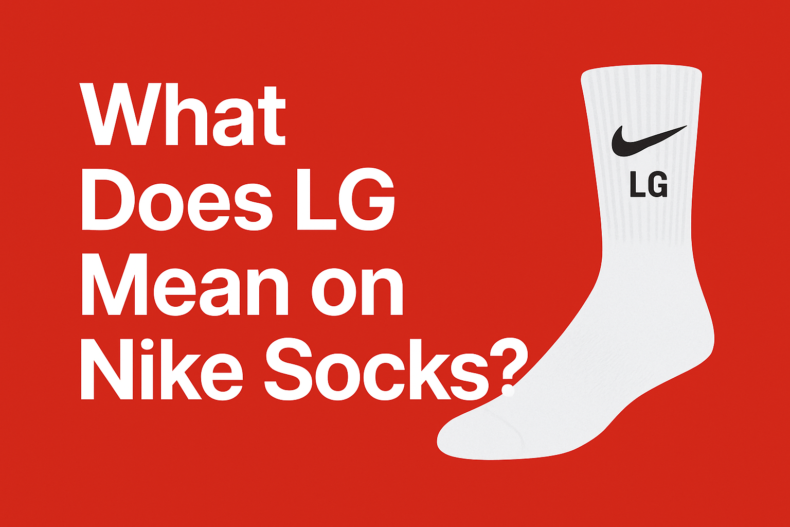 What Does LG Mean on Nike Socks? [Guide 2025]